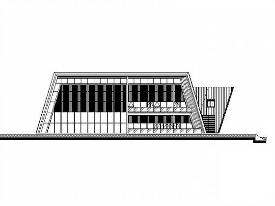 3层钢铁世界商务区招商中心建筑方案设计图纸(总平面图) - 5