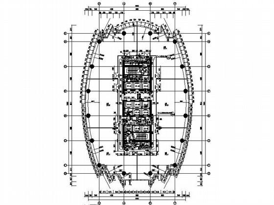 42层超高层国际广场平面CAD图纸 - 1
