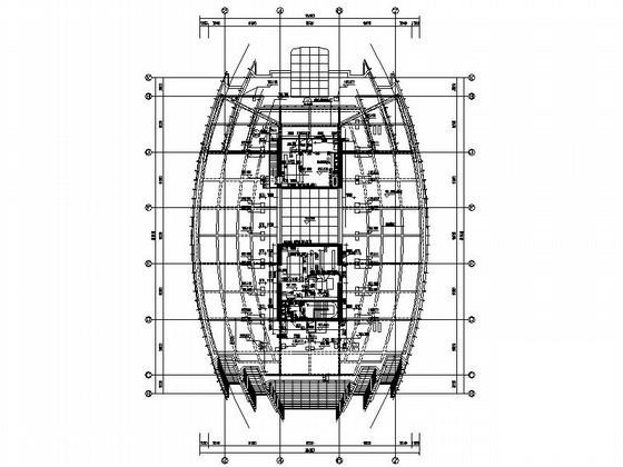 42层超高层国际广场平面CAD图纸 - 2