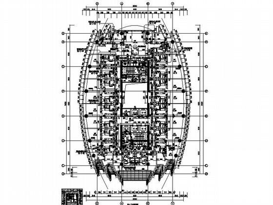 42层超高层国际广场平面CAD图纸 - 3
