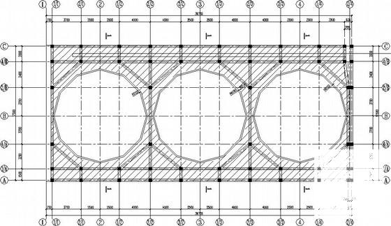 分槽、碳分槽及沉降槽基座加固结构CAD施工图纸 - 2