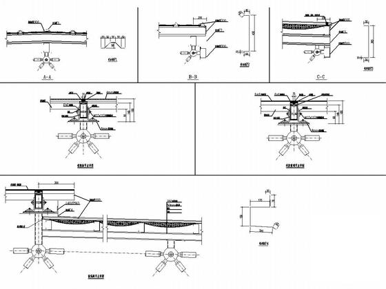 电业局网架结构球场结构CAD施工图纸（建筑图纸） - 4
