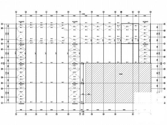 75t(20t)吊车钢结构厂房结构CAD施工图纸（建筑图纸） - 3