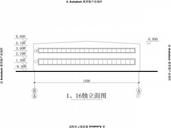 24mx90m门式刚架厂房结构CAD施工图纸(建施)(建筑设计说明) - 1