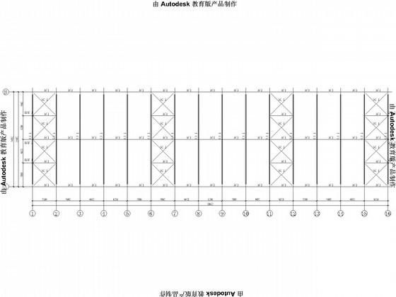 24mx90m门式刚架厂房结构CAD施工图纸(建施)(建筑设计说明) - 2