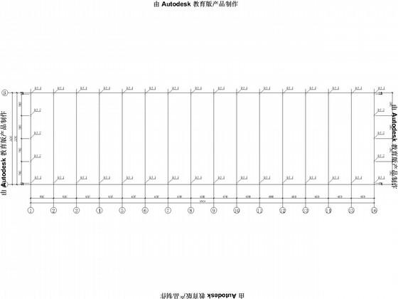 24mx90m门式刚架厂房结构CAD施工图纸(建施)(建筑设计说明) - 3