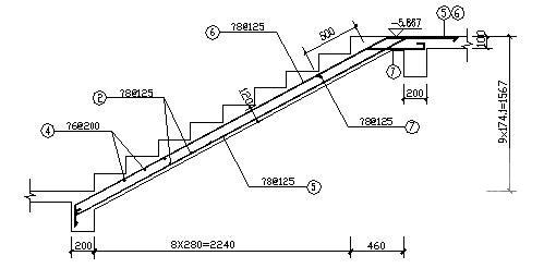 11层框架剪力墙住宅楼结构CAD施工图纸（条形基础）(平面布置图) - 4