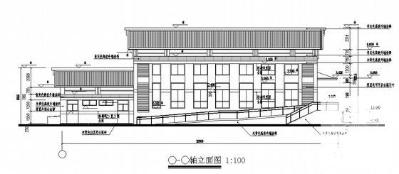 节能型2层商业用楼建筑施工套CAD图纸（9号楼） - 4