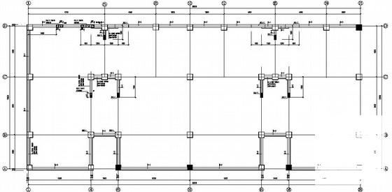 4层钢混组合结构综合楼结构CAD施工图纸(剪力墙配筋) - 2