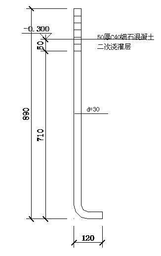 独立基础电器厂房钢结构CAD施工图纸(带吊车梁) - 4