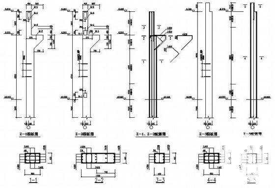 18米跨单层厂房钢结构CAD施工图纸（带吊车梁局部框架）(平面布置图) - 2