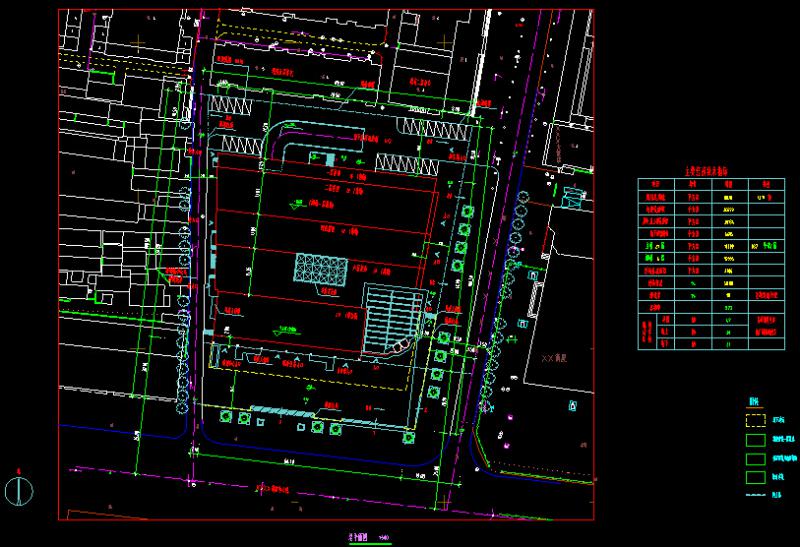 多功能高层综合商业办公楼建筑设计方案（CAD施工图纸）(钢筋混凝土结构) - 3