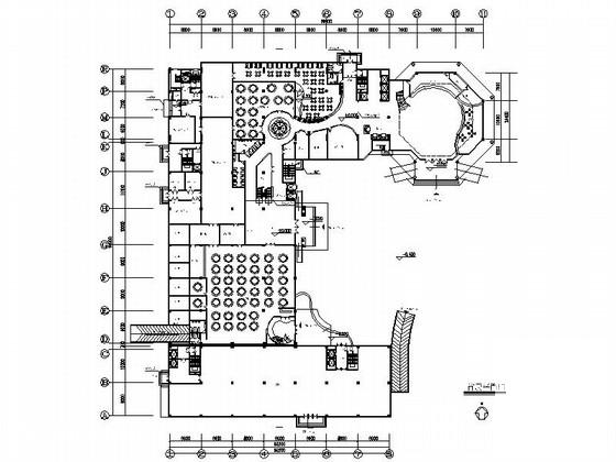 22层五星酒店建筑方案设计图纸(总平面图) - 3