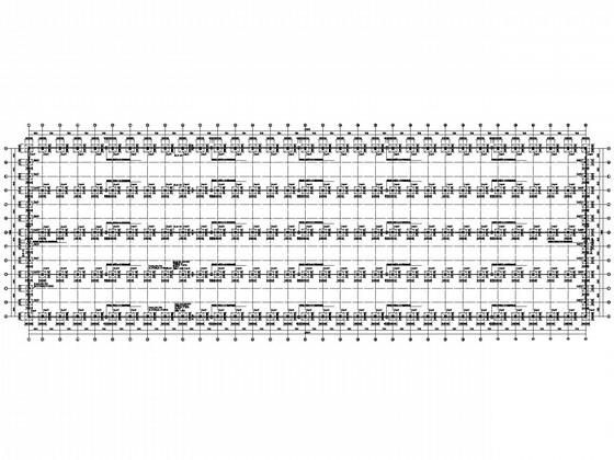 2X36米两联跨门式刚架厂房结构CAD施工图纸(屋盖支撑布置) - 2