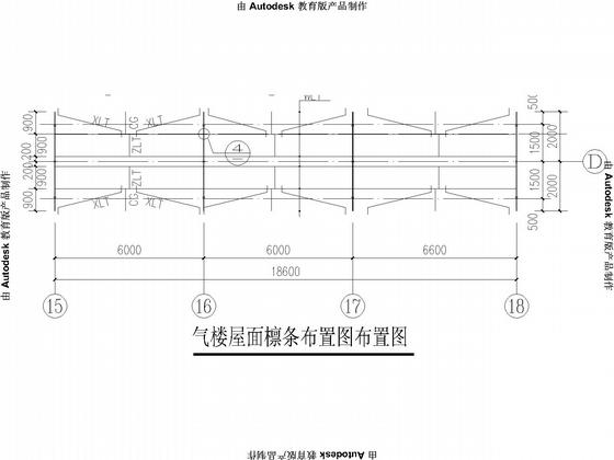 水产车间47米跨门式刚架结构CAD施工图纸 - 5