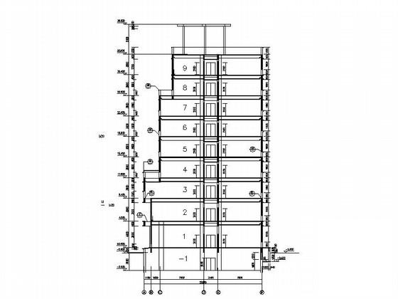 10层阶梯式星级酒店建筑扩初图纸(节点详图) - 2