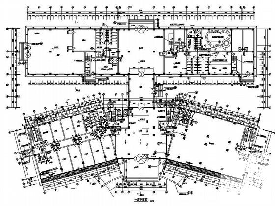 10层阶梯式星级酒店建筑扩初图纸(节点详图) - 3