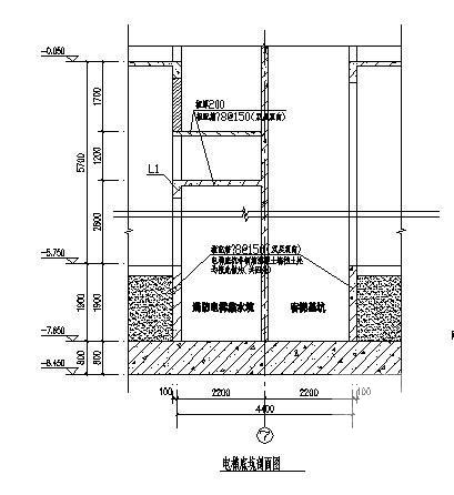 16层框架剪力墙住宅楼结构CAD施工图纸（筏形基础）(平面布置图) - 3