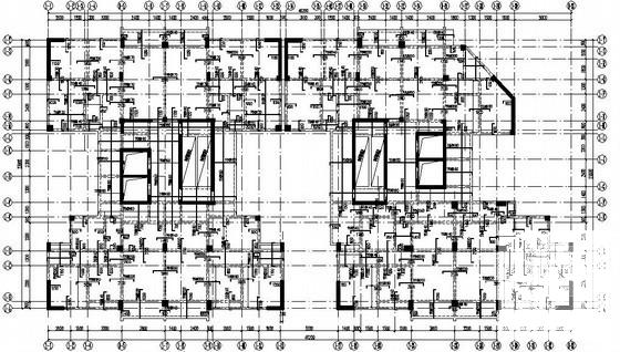 30层框架剪力墙住宅楼结构CAD施工图纸 - 1
