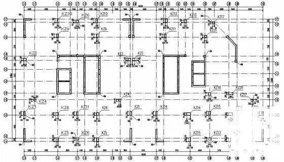 30层框架剪力墙住宅楼结构CAD施工图纸 - 2