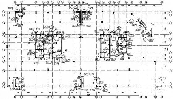 30层框架剪力墙住宅楼结构CAD施工图纸 - 3