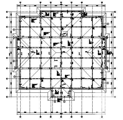 2层独立基础框架结构体育馆结构CAD施工图纸(楼梯配筋图) - 2