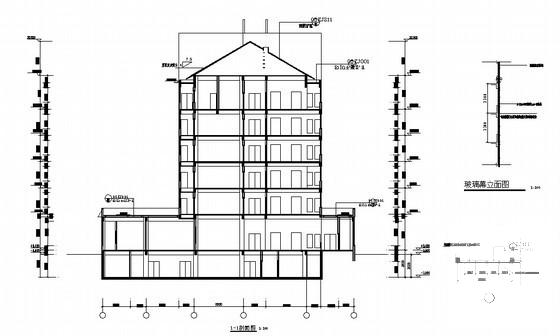 县级6层医院建筑扩初施工图纸（原创） - 2
