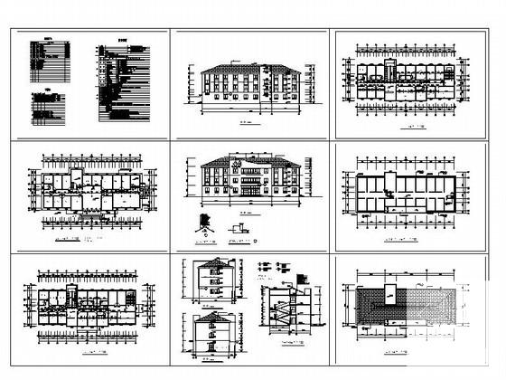 乡卫生院3层门诊楼扩建建筑扩初图纸 - 4