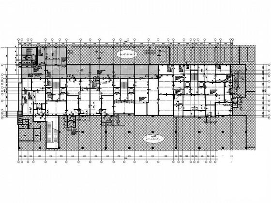 国内剪力墙结构住宅地下室结构CAD施工图纸（8度抗震）(现浇钢筋混凝土) - 3