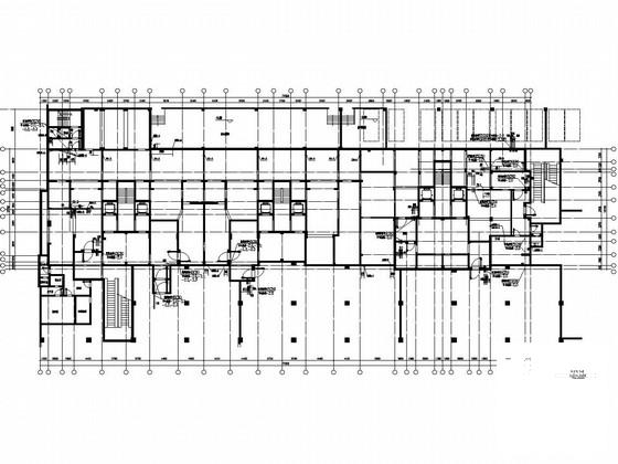 国内剪力墙结构住宅地下室结构CAD施工图纸（8度抗震）(现浇钢筋混凝土) - 4