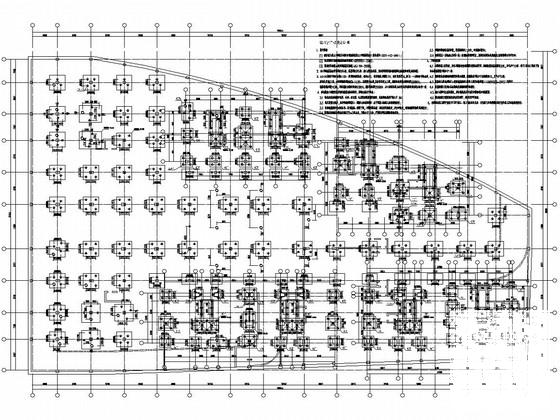 7层部分框支-抗震墙结构住宅楼结构CAD施工图纸(梁平法配筋图) - 1