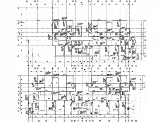 12层短肢剪力墙住宅楼结构CAD施工图纸（独立基础） - 1