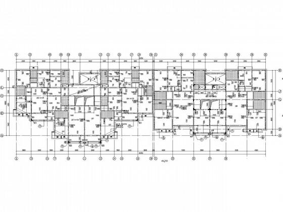 18层剪力墙带地下室住宅楼结构CAD施工图纸（7度抗震）(基础梁配筋) - 3