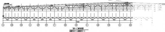 钢结构车厢厂房结构CAD施工图纸（建筑图纸原创） - 1
