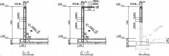 煤炭矿区联合泵房及水池结构CAD施工图纸（7度抗震） - 2