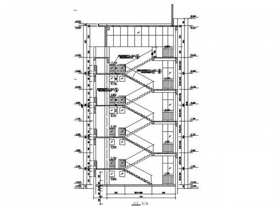 中学5层教学楼建筑扩初图纸 - 2