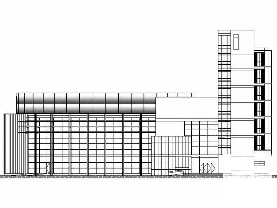 知名大学8层音乐学院建筑方案设计图纸(分析图) - 1
