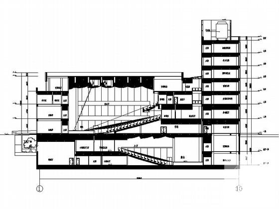 知名大学8层音乐学院建筑方案设计图纸(分析图) - 2