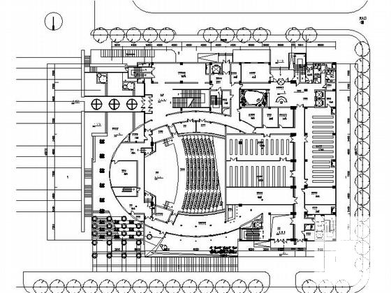 知名大学8层音乐学院建筑方案设计图纸(分析图) - 3