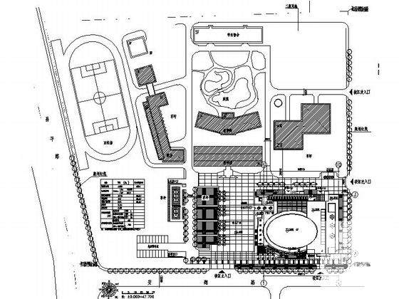 知名大学8层音乐学院建筑方案设计图纸(分析图) - 5