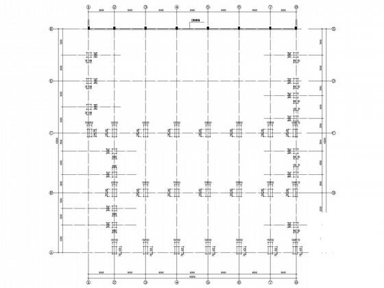 3套门式刚架生产车间结构CAD施工图纸(部分建施) - 2