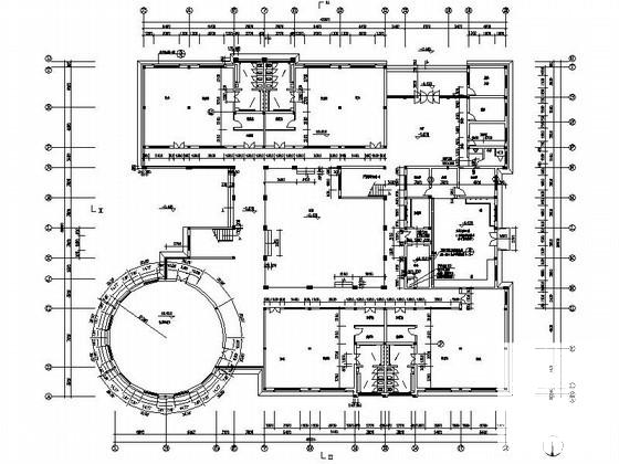 2层简欧式八班幼儿园建筑方案设计图纸(平面图) - 3