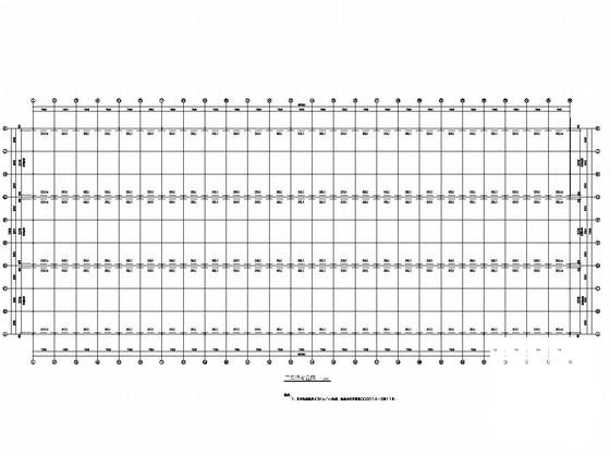 单层门式钢架厂房结构CAD施工图纸(建筑) - 4