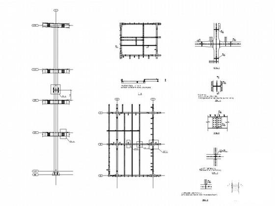 钢结构双燃料联合循环燃机电站结构CAD施工图纸(平面布置图) - 2