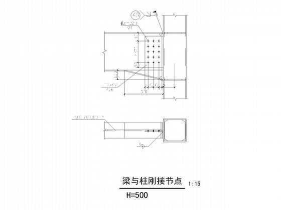 钢框架厂房改扩建工程结构CAD施工图纸（独立基础）(平面布置图) - 5