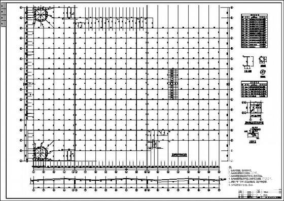 家具广场改造加层工程结构CAD施工图纸(楼梯大样图) - 1
