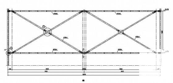 高速收费站钢结构广告牌结构CAD施工图纸（知名院） - 3