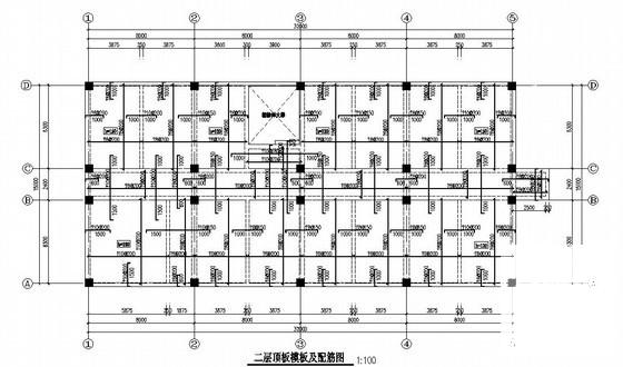 4层框架结构公寓结构CAD施工图纸（独立基础） - 1