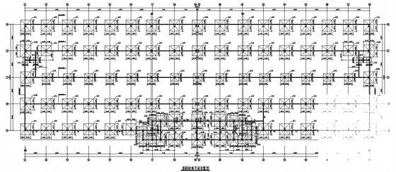 钢结构综合市场结构CAD施工图纸（2层独立基础）(平面布置图) - 2