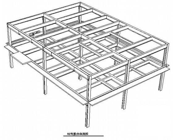 多层钢框架公司职工食堂结构CAD施工图纸（7度抗震）(楼板配筋图) - 1